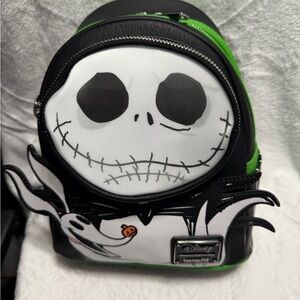 Disney Loungefly Backpack The Nightmare Before Christmas Jack Skellington Zero